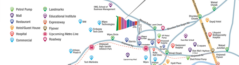 Park Titan Hinjawadi location map